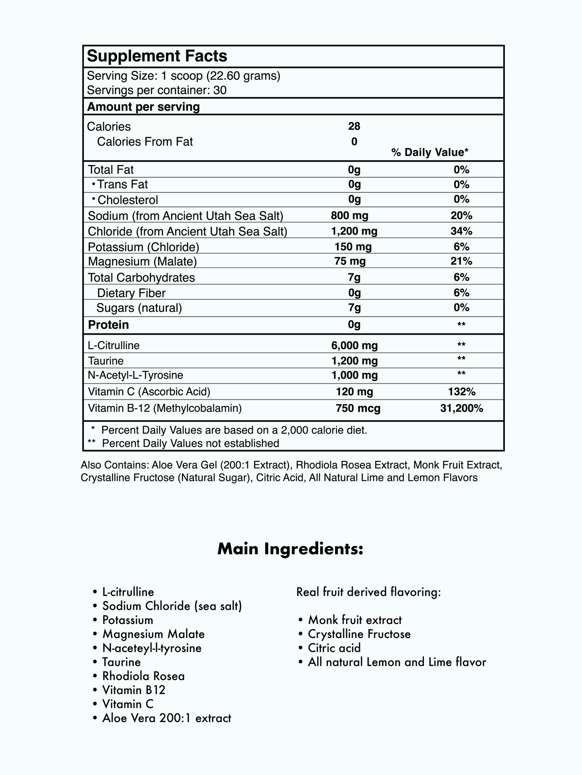 Ultra Pure Pre-Workout: Daily Performance Mix